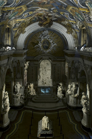 Cappella Sansevero, panoramica dall'alto - Napoli