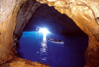 Ingresso della Grotta Azzurra di Capri